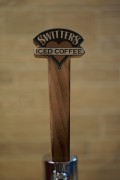 Switters Coffee- Flame treated Wood 